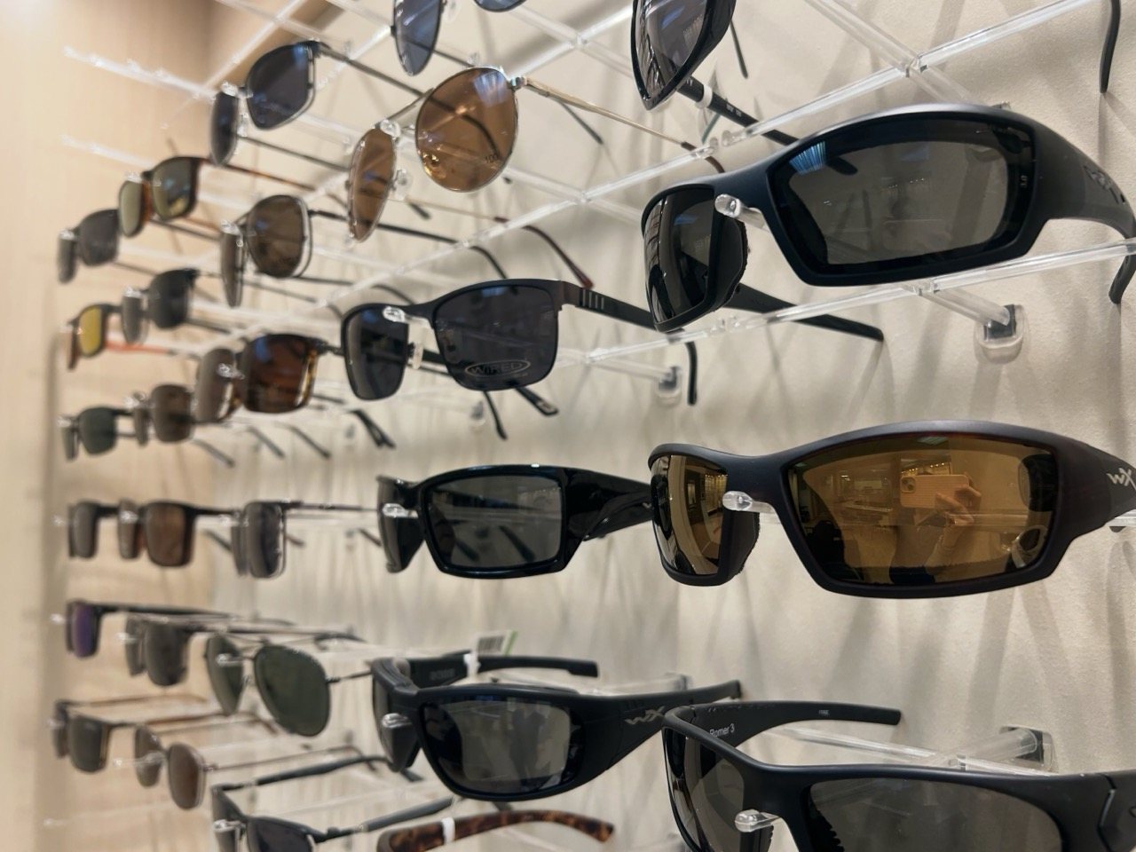 Sunglasses and frame options
